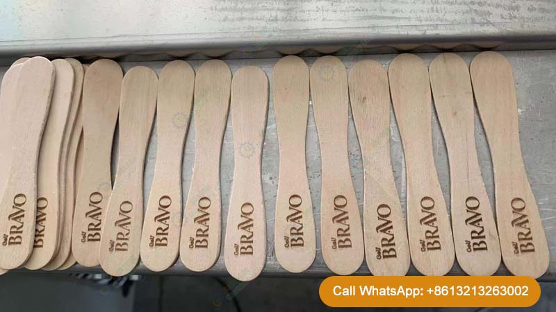 93mm ice cream spoon branding machine
