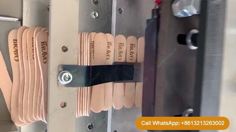93mm ice cream spoon branding machine