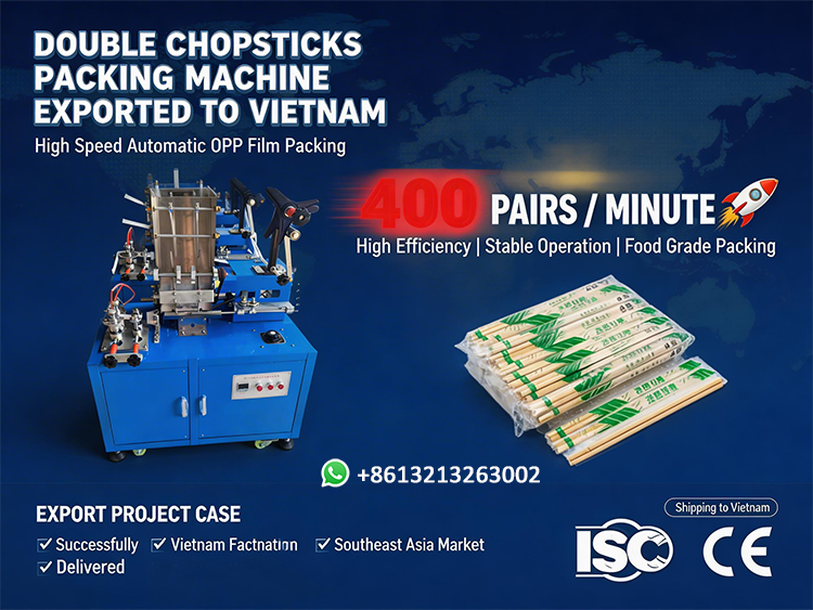Automatic Double Chopstick Packing Machine