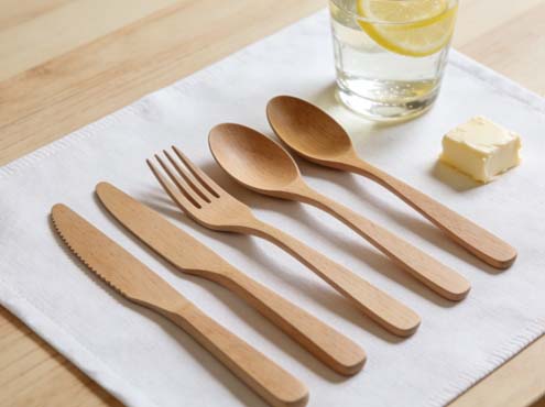 Disposable Wooden Tableware production