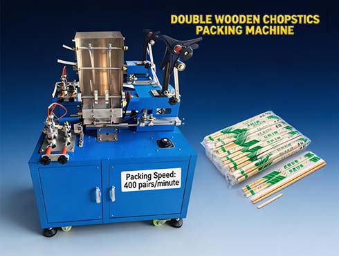 wooden coffee stick maker machine