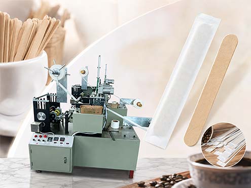 packing machine for coffee stirrer