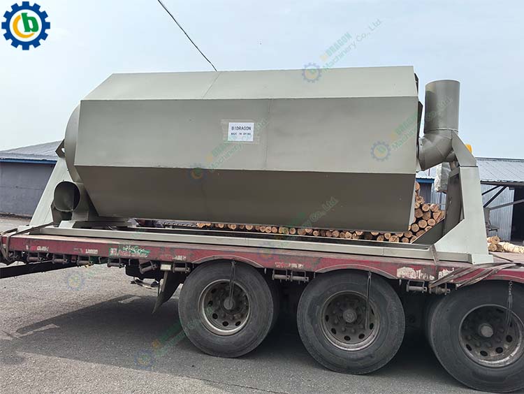 Drying and polishing machine