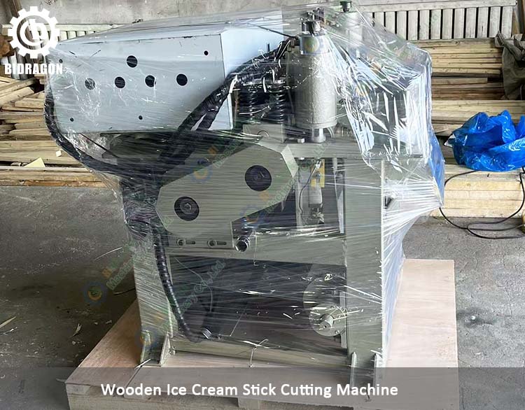 Wooden ice cream stick cutting machine