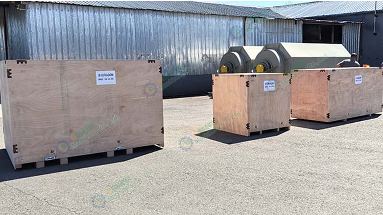 Wooden yogurt spoon making machine packing