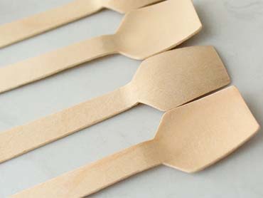 Wooden Square Spoon