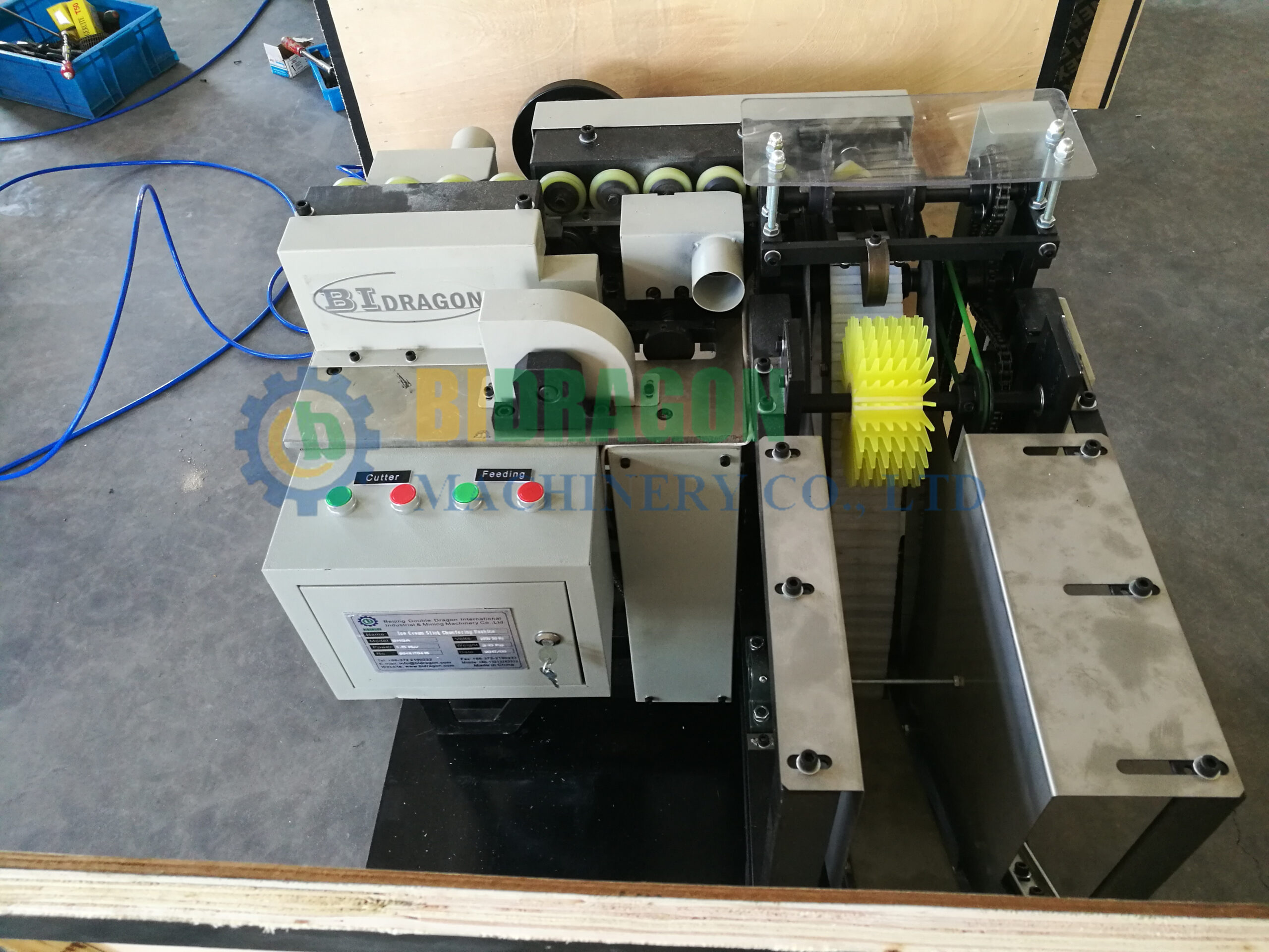 Tongue Depressor Chamfering MachineBeijing Double Dragon International Industrial&Mining