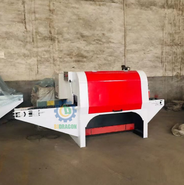 Multi Blade Saw Wood Log Cutting Machine