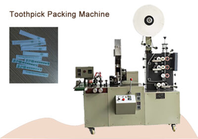 Low price bamboo wooden two color printing toothpick chopstick packing machine automatic