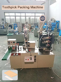 single toothpick packing wrapping machine