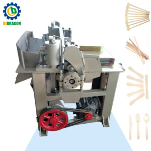 Automatic ice cream stick carved die cutting machine wooden coffee mixing stick making machine