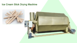 Wooden Ice Cream Sticks / Tongue Depressor / Coffee Stirrer Drying & Polishing Making Machine