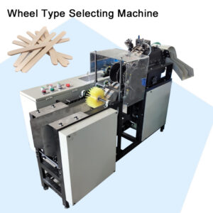 China Factory Automatic Wheel Type Select Equipment For Wood Ice Cream Stick Selecting Machine