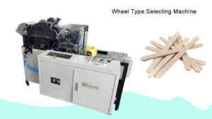 Automatic Wheel Type Select Equipment For Wood Ice Cream Stick Selecting Machine