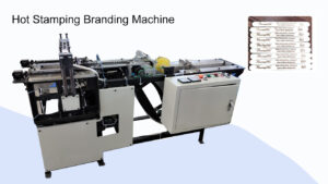 Ice cream stick logo printing Machine logo stamping machine for wood stick
