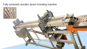 Full Automatic Wood Spoon Fork Hot Stamping Machine