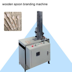 Made in China Ice Cream Spoon brand printing machine Wood ice cream stick hot branding machine
