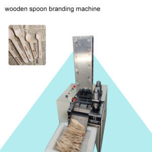 Ice Cream Spoon branding machine disposable birch wood fork and spoon machines machine