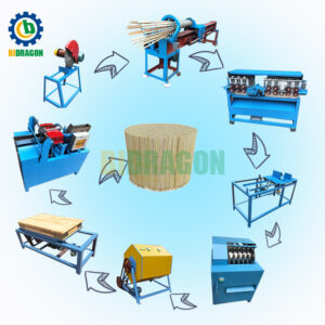 Wooden Bamboo Toothpick Production Line