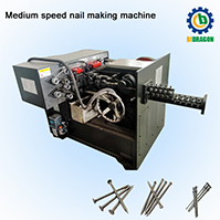 High Speed Low Noise Nail Making Machine With Automatic Operation Control Of SSS