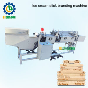 Ice Cream Stick Branding Machine Bamboo Spoon Making Machine Cutlery Packing Machine