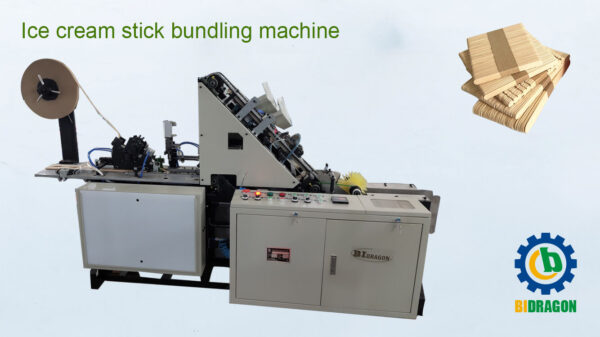 Price Full Automatic Ice Cream Stick Making Wooden Tongue Depressor Machine Ice Cream Stick Bundling Machine