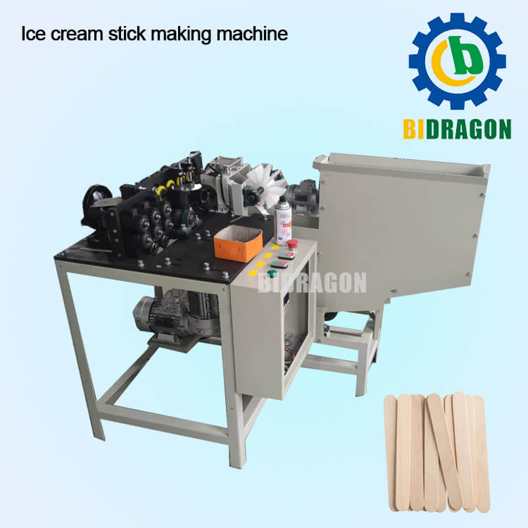 High Efficient Ice Cream Stick Machine Wooden Coffee Stick Making Machine