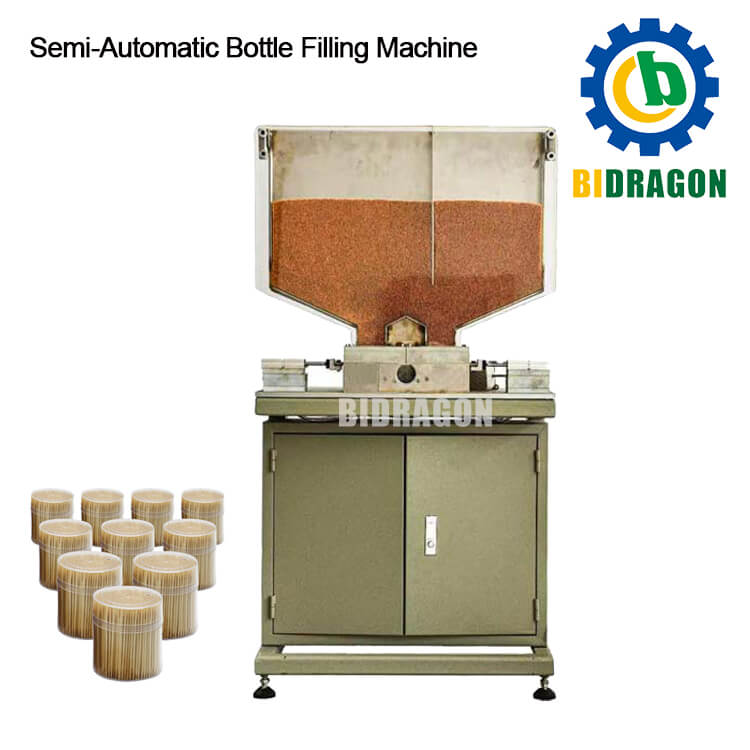 Square Toothpick Filling Filler Toothpick Making Machine Packing Plastic Bottle Machine Toothpick Packing Machine Automatic