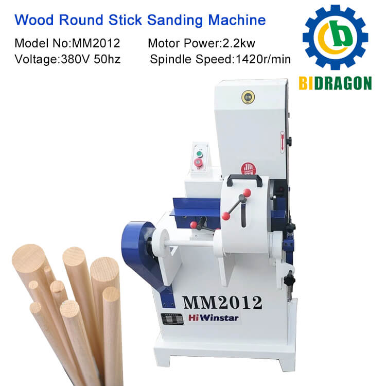 Wood Rod Stick Broom Handle Round Wooden Stick Making Machine