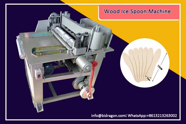 Wooden Ice Cream Spoon Making Machine